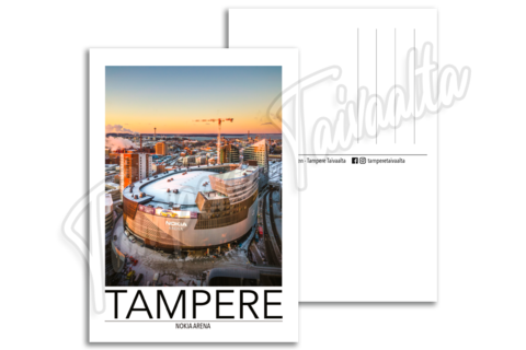 Tampere Taivaalta -postikortit