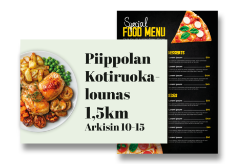 Tienvarsikyltti A0 (840x1180 mm)