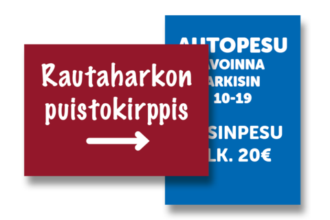 Tienvarsikyltti 70x100 cm